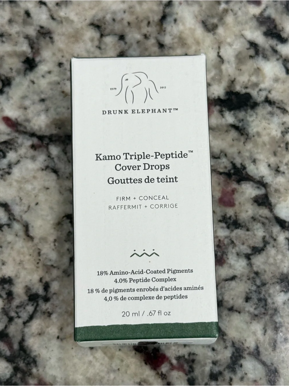 Drunk Elephant Triple Oeotide Cover Drops New! 11N